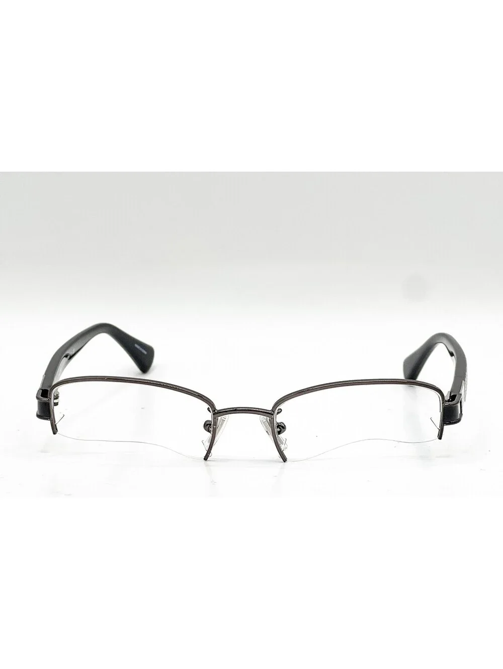 Coach HC 5059 9017 Dark Silver Black Oval Authentic Eyeglass Frames 50-18